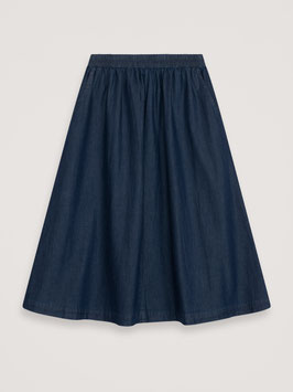 Frauen Taschenrock Dark Denim