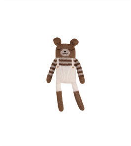 Alpakawolle Kuschelbär Ecru Overalls