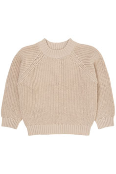Baby & Kind Baumwollpullover Beige