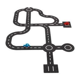 Spielstrasse aus Filz
