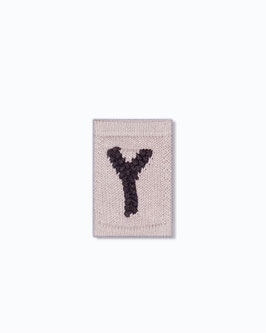 Gestrickte Girlande Buchstabe Y