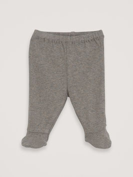 Baby Strampelhose Melange Taupe