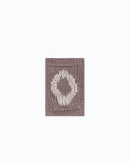 Gestrickte Girlande Buchstabe O