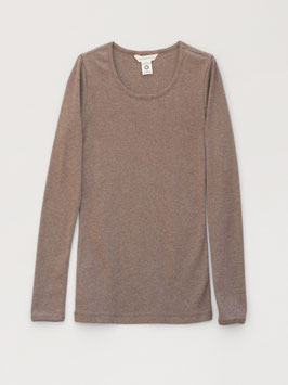 Frauen Langarmshirt Melange Acorn