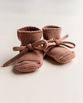 Merinowolle Babyfinkli Terracotta
