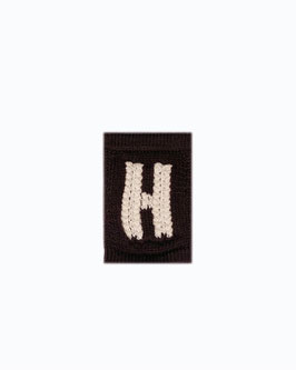 Gestrickte Girlande Buchstabe H