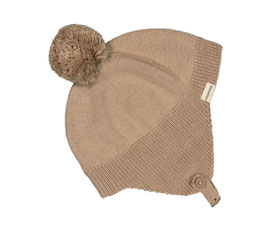 Baby Strickmütze Alpaca Beige