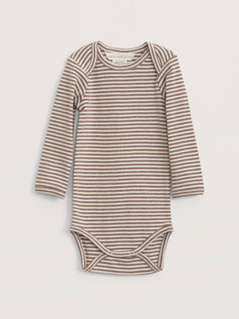 Baby Langarmbody Streifen Acorn