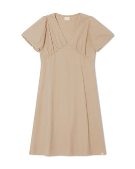 Frauen Baumwollkleid Sand