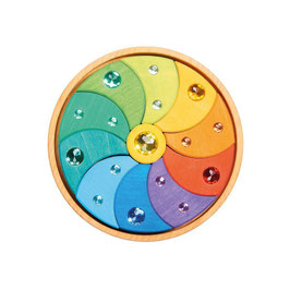 Legespiel Glitzerkreisel