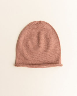 Merinowolle Beanie Terracotta