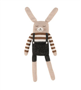 Alpakawolle Kuschelhase Black Overalls