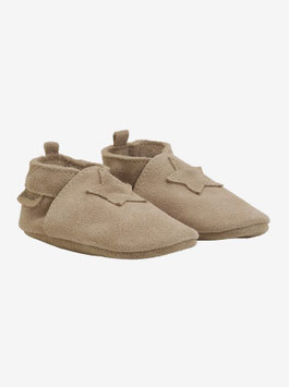 Wildleder Krabbelschuhe Sandbeige