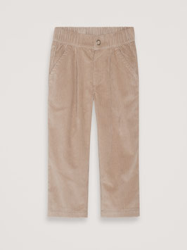 Kinder Straight Cordhose Sesame