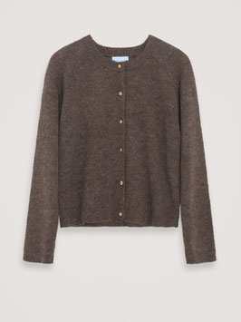 Frauen Alpaka Wollcardigan Pinecone