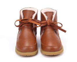 Kinder Wintersneakers Cognac