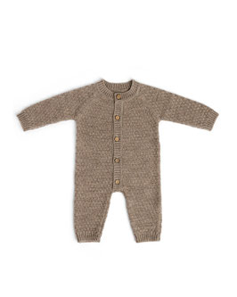 Baby Merino Strickstrampler Nature
