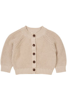 Baby & Kind Baumwollcardigan Beige