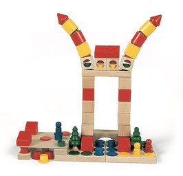 Cubio Bausteckspiel aus Holz