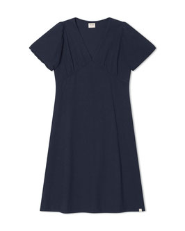 Frauen Baumwollkleid Navy