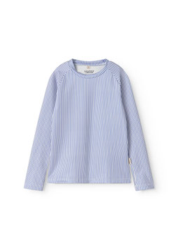 Baby UV Badeshirt Streifen Blau