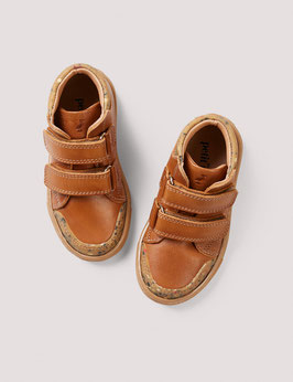 Kinder Vegane Sneaker Cognac