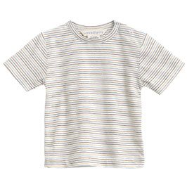 Baby Kurzarmshirt Rainbow Stripe