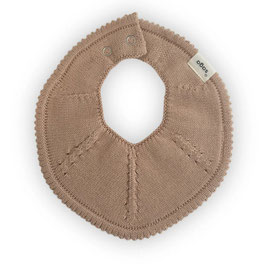 Gestricktes Bandana Lätzchen Nude