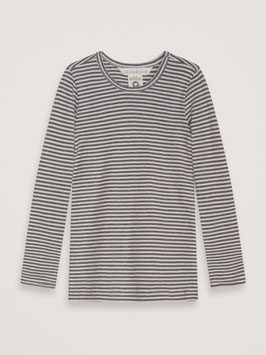 Kinder Langarmshirt Streifen Soil