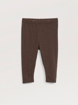Baby Leggings Melange Chestnut
