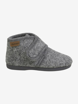 Wollwalk Hausschuhe Grey Melange