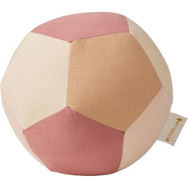 Baby Stoffball Rosa Beige