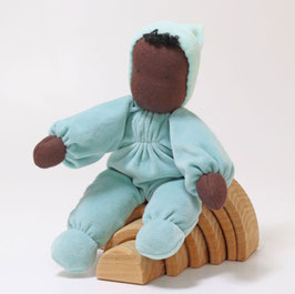 Weiche Kuschelpuppe Aqua