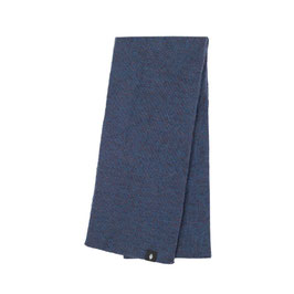 Kinder Wolle Seide Schal Dark Denim