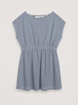 Baby & Kind Kurzarmkleid Streifen Navy