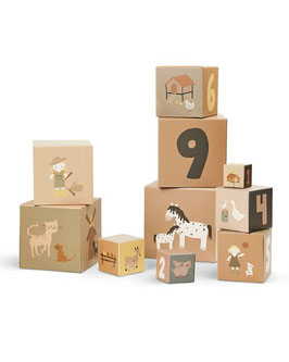 Stapelboxen Bauernhof Rose