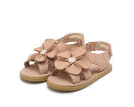 Kinder Ledersandalen Blume Rosa