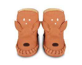 Gr. 21/22 Baby Lederboots Reh