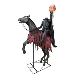 Pferd mit kopflosem Reiter Animatronic