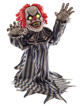 Springender Clown Animatronic Halloween Deko (Jumping Clown)