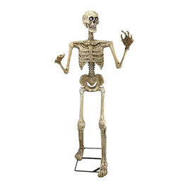 Animiertes Skelett 150 cm Halloween Animatronic