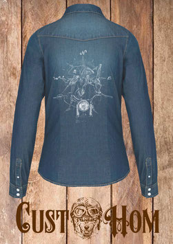 Chemise Femme pirate (réf ChPIRf)