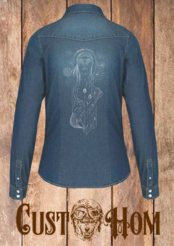 Chemise Femme Feu d’artifice (réf ChFEUARTf)