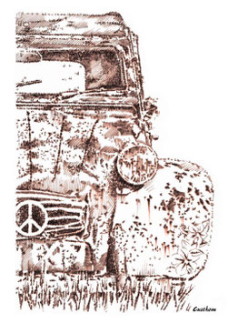 Peace and 2cv