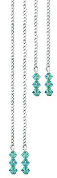 Chaines strass TURQUOISE