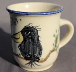 Becher Rit - Rabe - ∅ 9 cm, H. 10 cm, 300ml