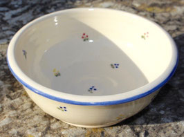 Müsli - blaue Blumen - ∅ 17 cm, H. 6,5 cm