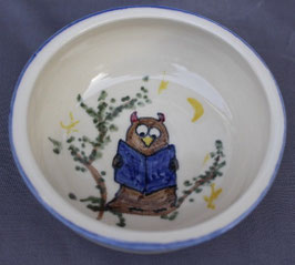 Kinder Schälchen - Eule - ∅ 12,5 cm, H. 5 cm