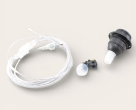 Kit Portalampada Nero E27 con filo Interno Trasparente - SOLO BOTTIGLIE FORATE
