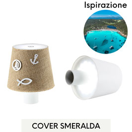 KIT LAMPABOTTIGLIA RICARICABILE CON COVER COSTA SMERALDA